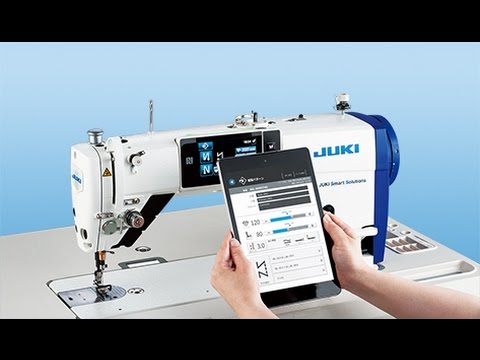 Automatic Thread Trimmer - Direct-drive, High-speed, 1-needle, Lockstitch Machine (Electric Feed Length Control System) Video Thumbnail
