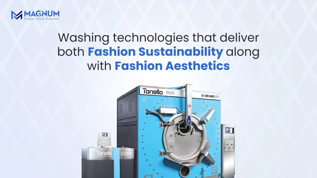 Washing Processes for clothing manufacturers powered by state-of-the-art Washing Technologies - Magnum