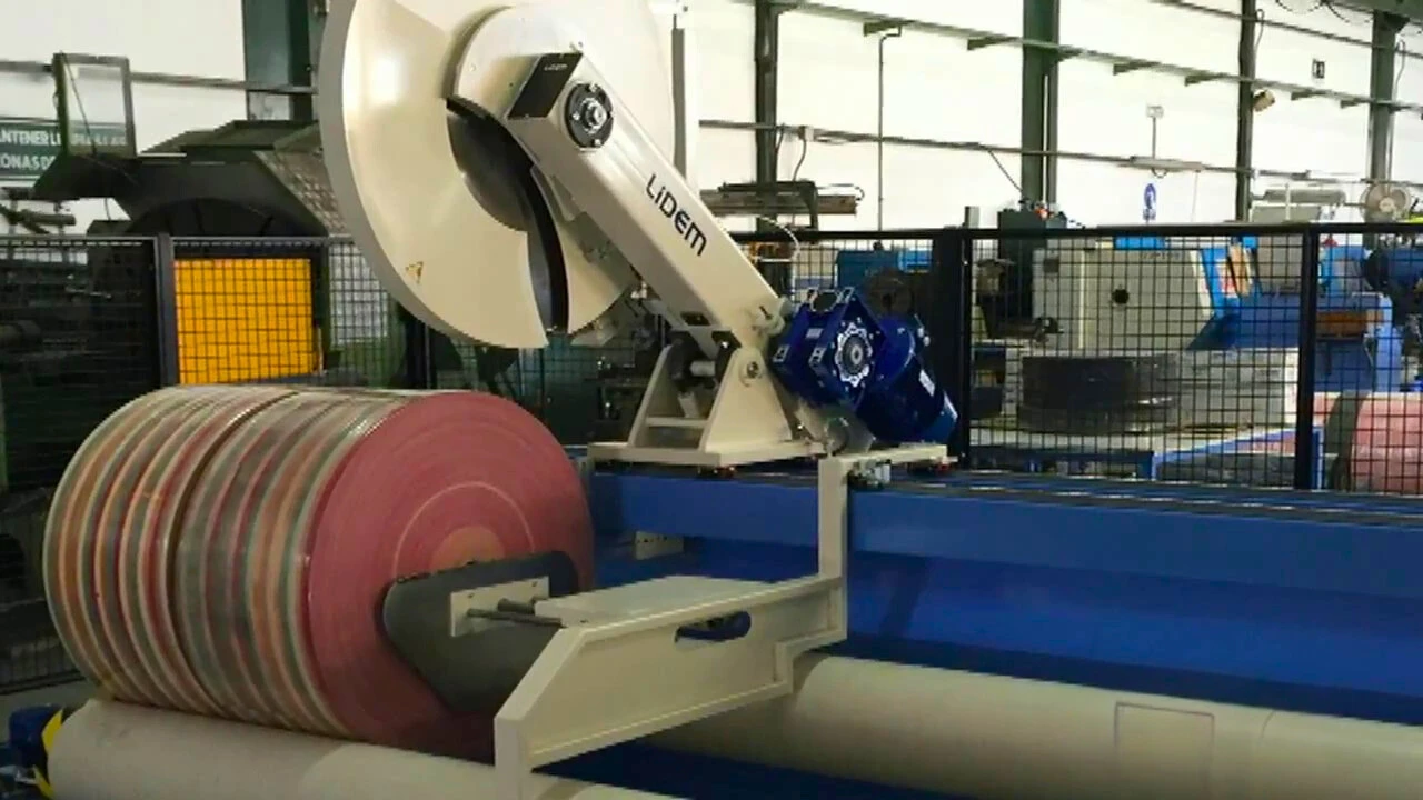 LIDEM Automatic Roll Cutting & Slitting Machine