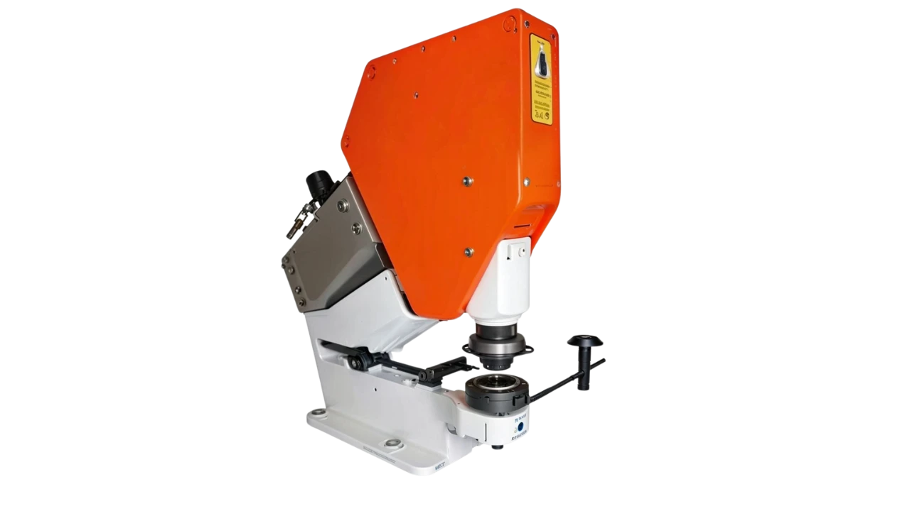 Fepa J25 pneumatic eyelet machine, bench model