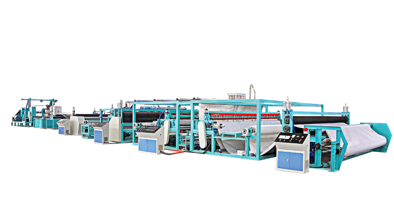 PE 3D Drainage Composite Production Line - Tongjia Geo Textile Machine machine