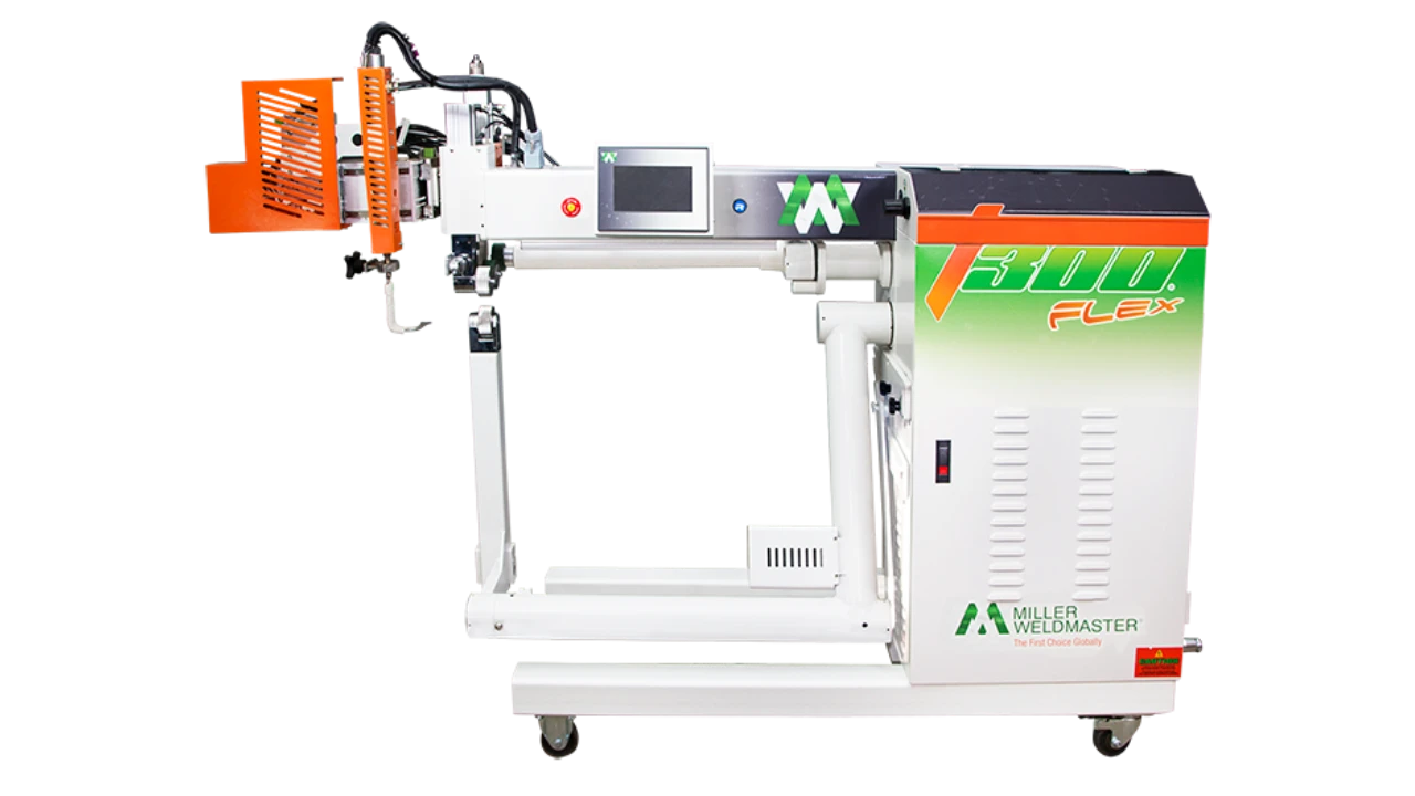 Miller Weldmaster T300 Flex Hot Air & Hot Wedge Welding Machine - MILLER WELDMASTER Thermoplastic Fabric Welding machine
