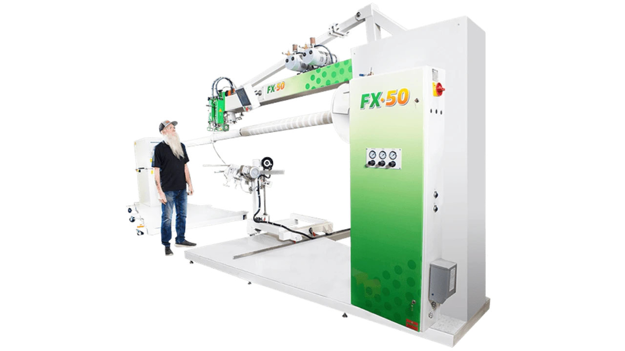 Miller Weldmaster FX50 Flexible Ducting Welding Machine - MILLER WELDMASTER Thermoplastic Fabric Welding machine