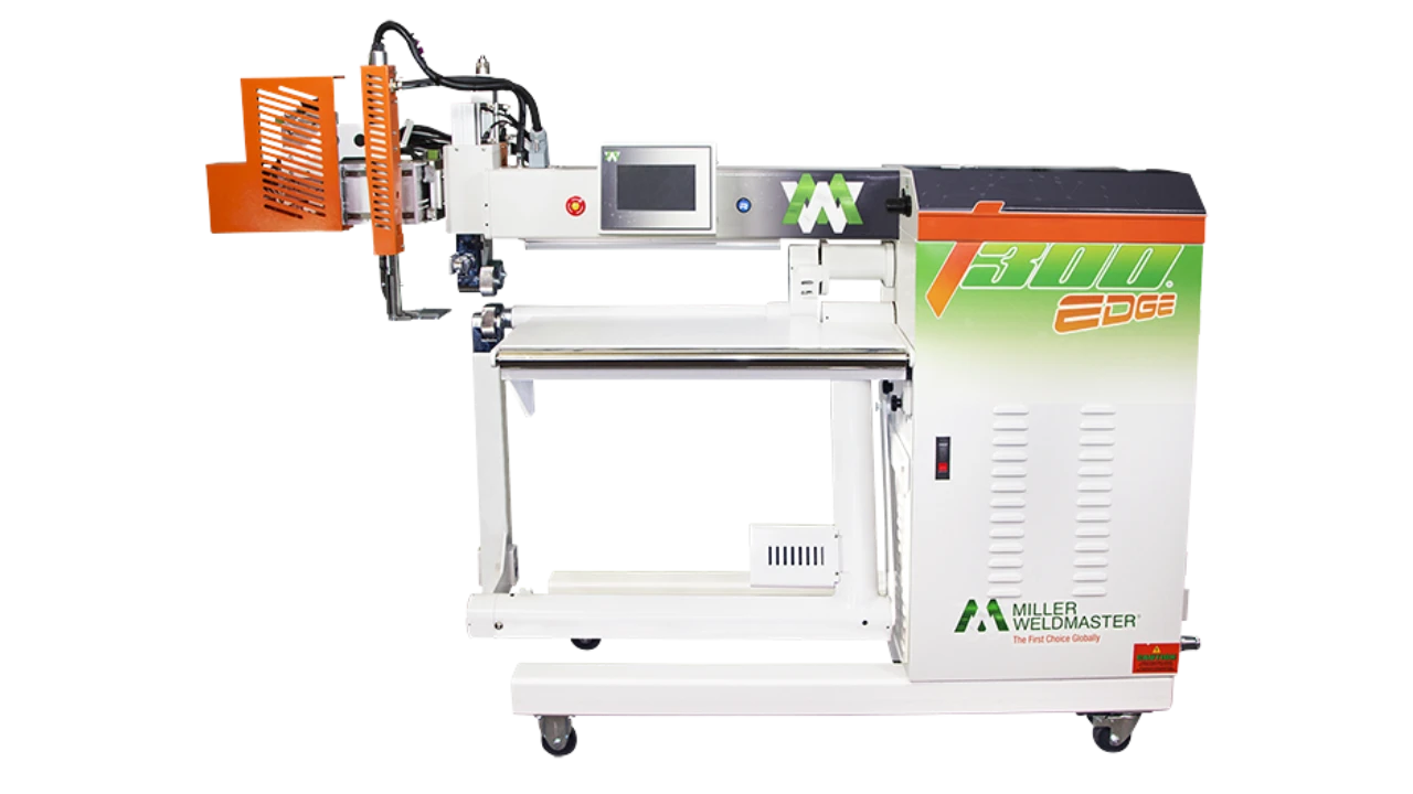 Miller Weldmaster T300 Edge Banner & Sign Welding Machine - MILLER WELDMASTER Thermoplastic Fabric Welding machine