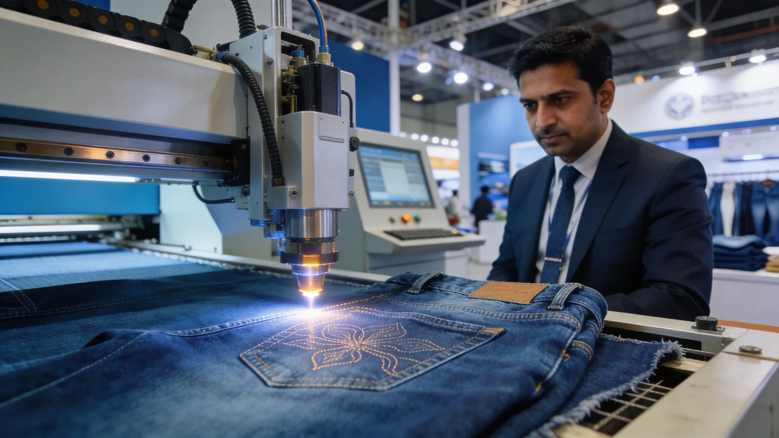 Indian Denim Manufacturers Bet on Laser Finishing as Gartex Mumbai Opens Next Week