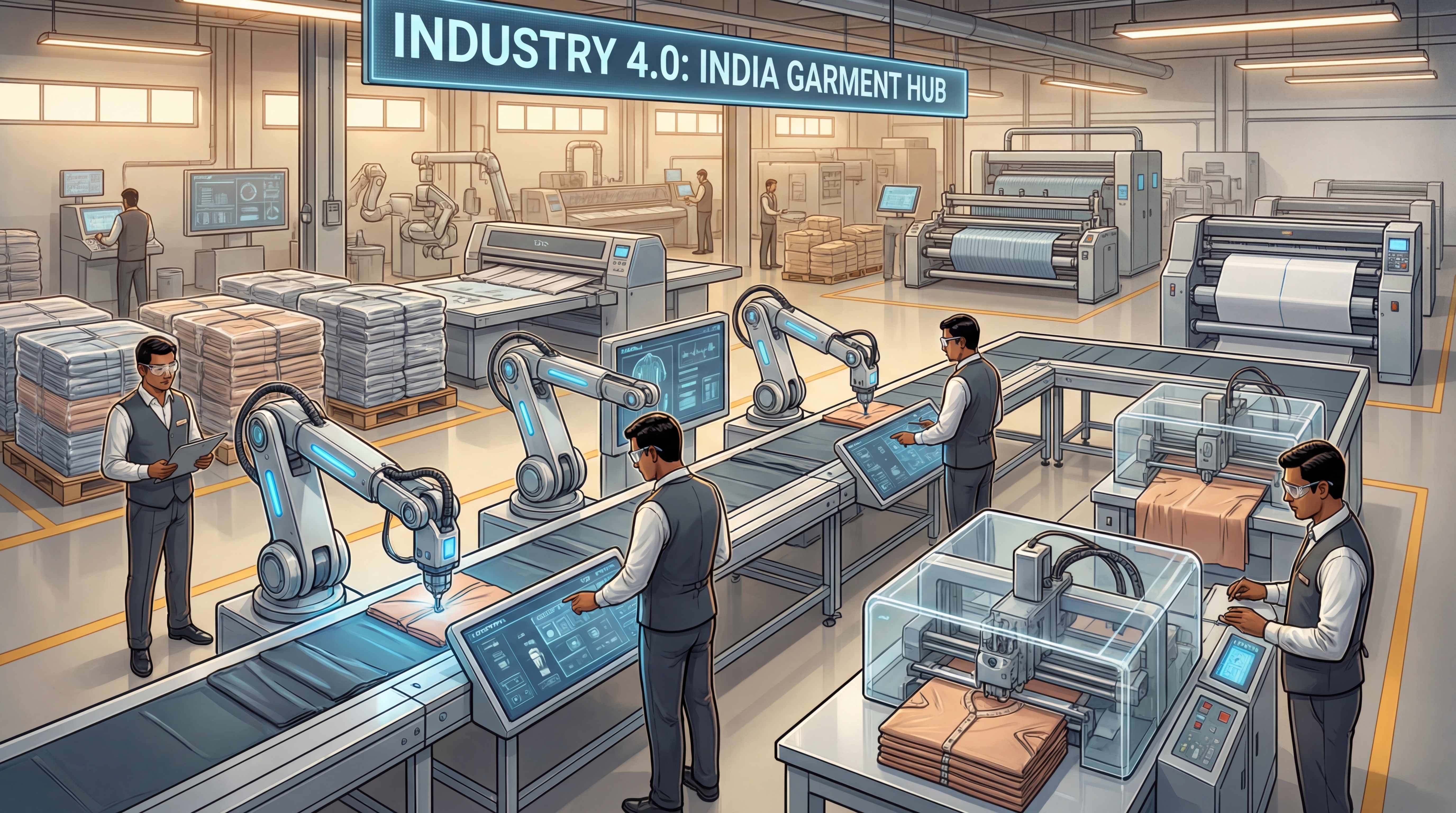 Why Indian Garment Factories Are Switching to Automated Sewing Machines in 2026