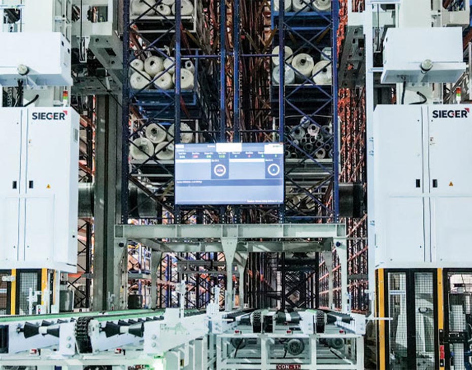 Sieger ASRS Automated Storage and Retrieval System - SIEGER Automated Storage and Retrieval System machine