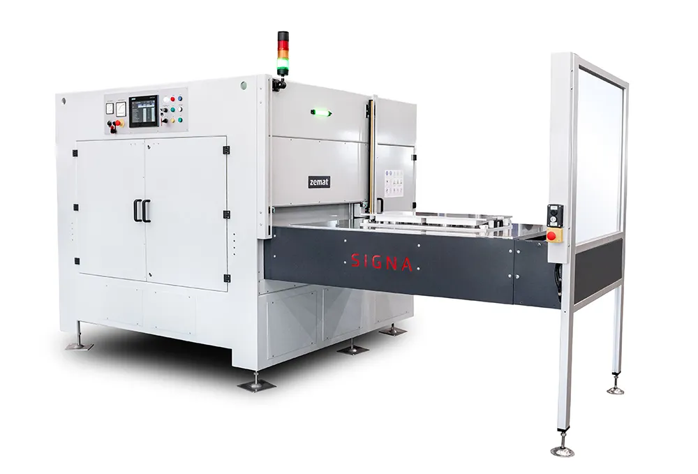 SIGNA TB Dual-Table High Frequency Welder - Zemat Technology Group machine supplied by Magnum India